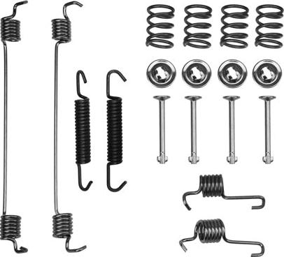 TRW SFK325 - Piederumu komplekts, Bremžu loki www.autospares.lv