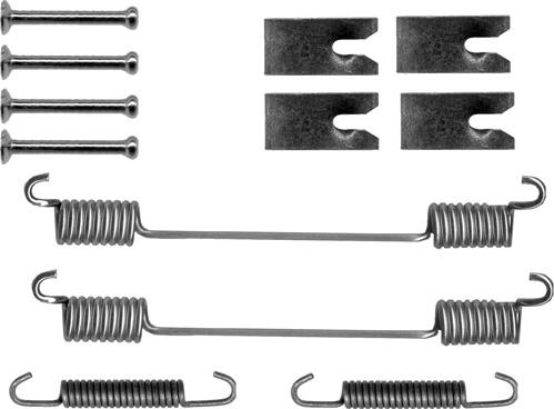 TRW SFK371 - Piederumu komplekts, Bremžu loki autospares.lv