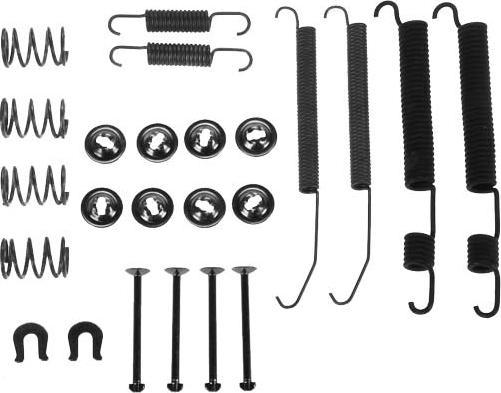 TRW SFK291 - Piederumu komplekts, Bremžu loki www.autospares.lv