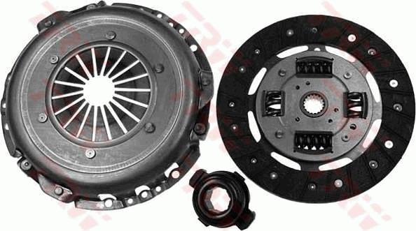 TRW TCK2100 - Комплект сцепления www.autospares.lv