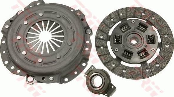 TRW TCK2807 - Комплект сцепления www.autospares.lv