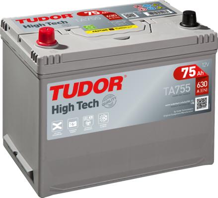 Tudor TA755 - Starter Battery www.autospares.lv