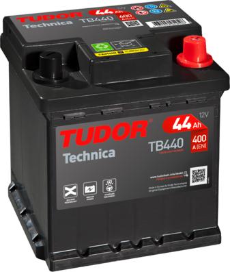 Tudor TB440 - Starter Battery www.autospares.lv