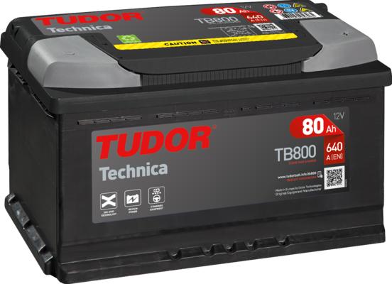 Tudor TB800 - Starter Battery www.autospares.lv