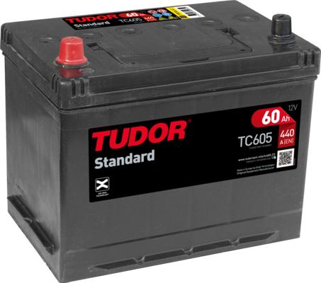 Tudor TC605 - Starter Battery www.autospares.lv