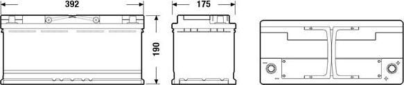 Tudor TK1060 - Startera akumulatoru baterija www.autospares.lv