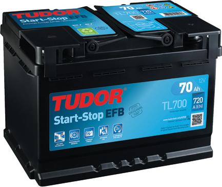 Tudor TL700 - Starter Battery www.autospares.lv