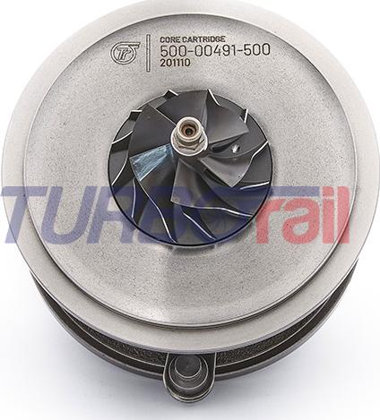 Turborail 500-00491-500 - Картридж турбины, группа корпуса компрессора www.autospares.lv