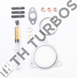 TURBO'S HOET TT1104329 - Установочный комплект, турбокомпрессор www.autospares.lv