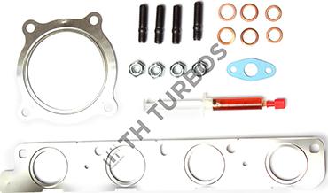 TURBO'S HOET TT1103750 - Установочный комплект, турбокомпрессор www.autospares.lv