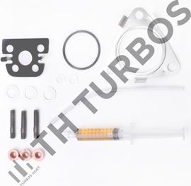 TURBO'S HOET TT2100731 - Установочный комплект, турбокомпрессор www.autospares.lv