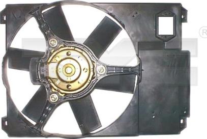 TYC 809-1018 - Fan, radiator www.autospares.lv