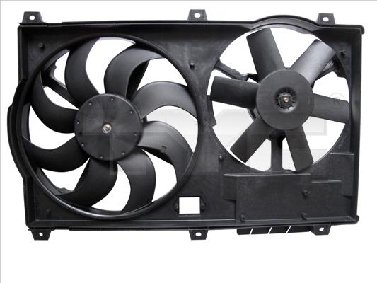 TYC 805-0012 - Fan, radiator www.autospares.lv