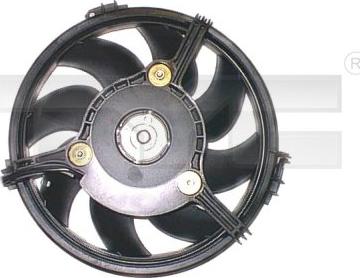 TYC 802-1005 - Fan, radiator www.autospares.lv