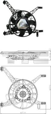 TYC 810-0041 - Ventilators, Motora dzesēšanas sistēma www.autospares.lv