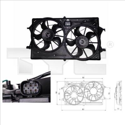 TYC 810-0019 - Ventilators, Motora dzesēšanas sistēma www.autospares.lv