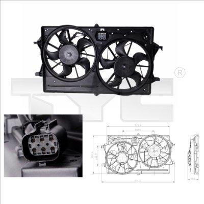 TYC 810-0016 - Ventilators, Motora dzesēšanas sistēma www.autospares.lv