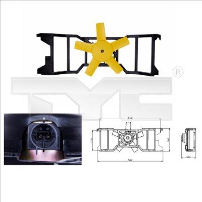 TYC 810-0021 - Ventilators, Motora dzesēšanas sistēma autospares.lv