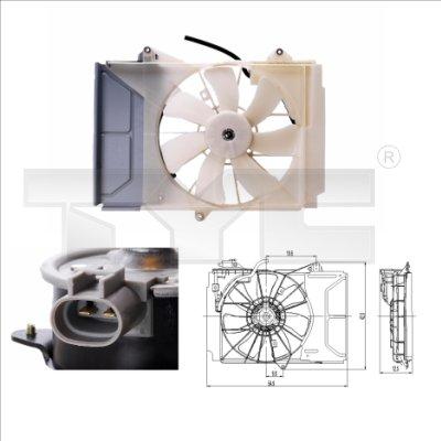 TYC 836-0015 - Ventilators, Motora dzesēšanas sistēma www.autospares.lv