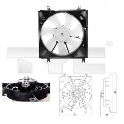 TYC 836-0010 - Ventilators, Motora dzesēšanas sistēma www.autospares.lv