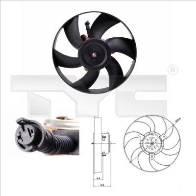 TYC 831-0004 - Ventilators, Motora dzesēšanas sistēma www.autospares.lv