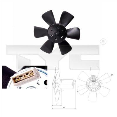 TYC 831-0011 - Ventilators, Motora dzesēšanas sistēma www.autospares.lv