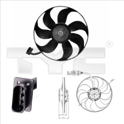 TYC 837-0004 - Ventilators, Motora dzesēšanas sistēma www.autospares.lv