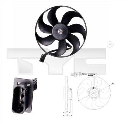 TYC 837-0002 - Ventilators, Motora dzesēšanas sistēma www.autospares.lv