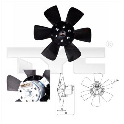 TYC 837-0007 - Ventilators, Motora dzesēšanas sistēma www.autospares.lv