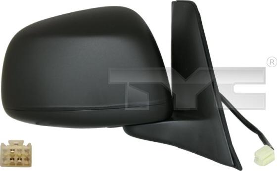 TYC 335-0018 - Outside Mirror www.autospares.lv