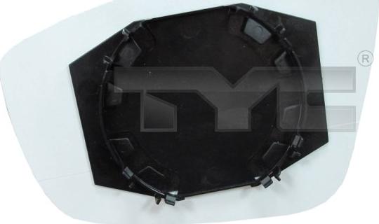 TYC 337-0222-1 - Spoguļstikls, Ārējais atpakaļskata spogulis www.autospares.lv