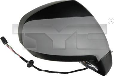 TYC 326-0106 - Ārējais atpakaļskata spogulis www.autospares.lv