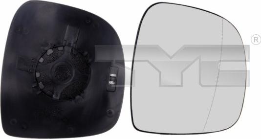 TYC 321-0098-1 - Spoguļstikls, Ārējais atpakaļskata spogulis www.autospares.lv