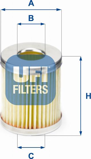 UFI 46.008.00 - Fuel filter www.autospares.lv