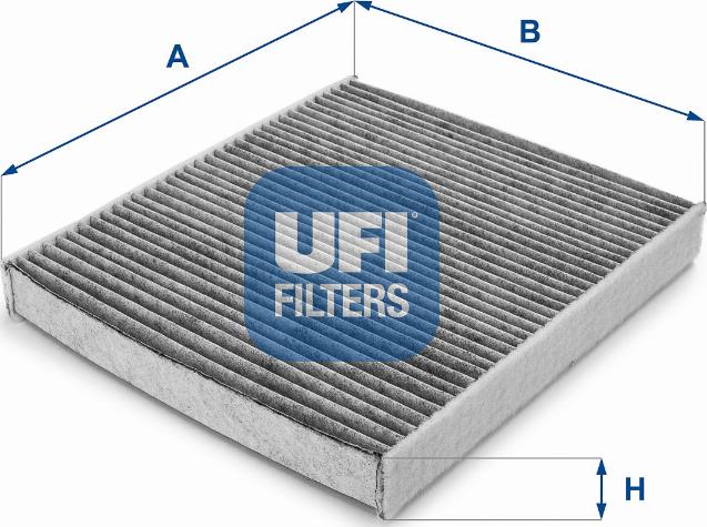 UFI 54.199.00 - Filter, interior air www.autospares.lv