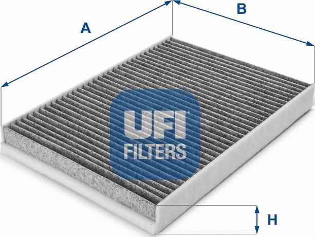 UFI 54.143.00 - Фильтр воздуха в салоне www.autospares.lv