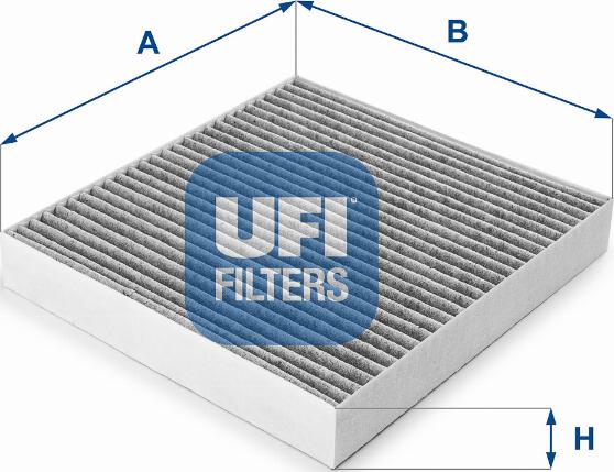 UFI 54.150.00 - Filtrs, Salona telpas gaiss www.autospares.lv