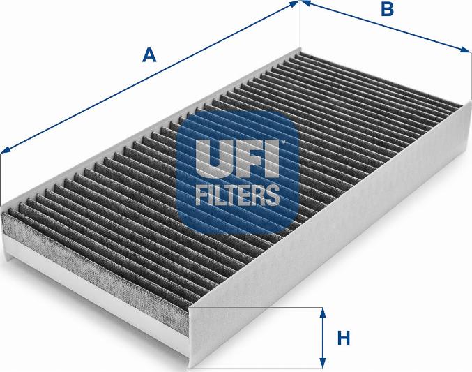 UFI 54.160.00 - Filtrs, Salona telpas gaiss www.autospares.lv