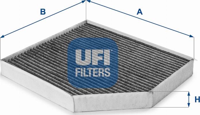 UFI 54.168.00 - Filtrs, Salona telpas gaiss www.autospares.lv