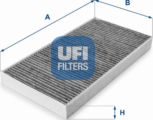 UFI 54.100.00 - Filtrs, Salona telpas gaiss autospares.lv