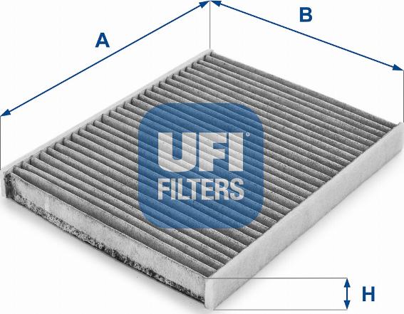 UFI 54.103.00 - Filter, interior air www.autospares.lv