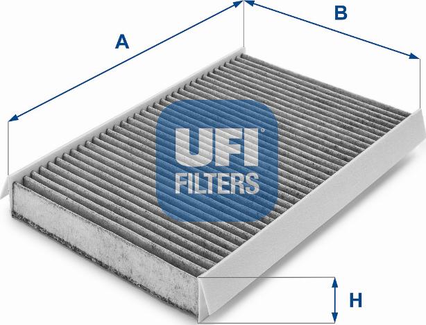 UFI 54.111.00 - Filtrs, Salona telpas gaiss www.autospares.lv