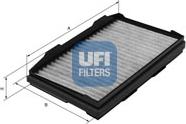 UFI 54.139.00 - Filtrs, Salona telpas gaiss www.autospares.lv