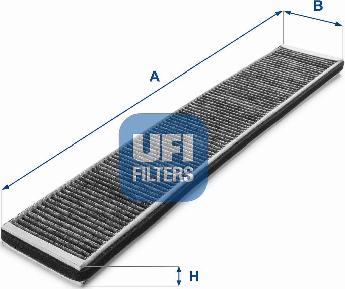 UFI 54.121.00 - Filtrs, Salona telpas gaiss www.autospares.lv