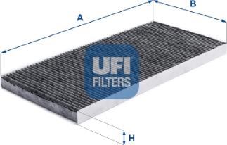 UFI 54.346.00 - Filtrs, Salona telpas gaiss www.autospares.lv