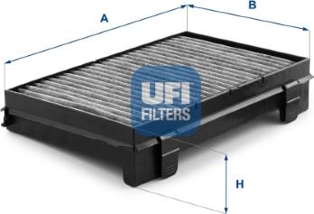 UFI 54.351.00 - Filtrs, Salona telpas gaiss www.autospares.lv