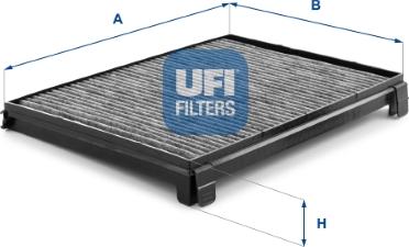 UFI 54.352.00 - Filtrs, Salona telpas gaiss www.autospares.lv