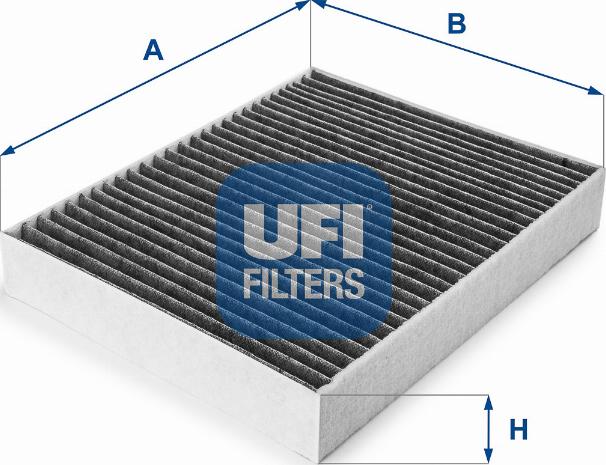 UFI 54.312.00 - Filtrs, Salona telpas gaiss www.autospares.lv