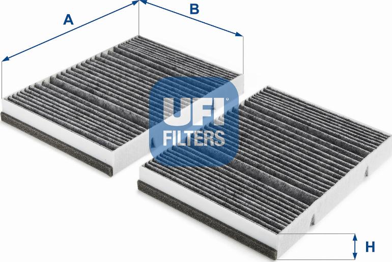 UFI 54.294.00 - Filtrs, Salona telpas gaiss www.autospares.lv