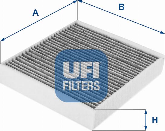 UFI 54.244.00 - Filtrs, Salona telpas gaiss www.autospares.lv